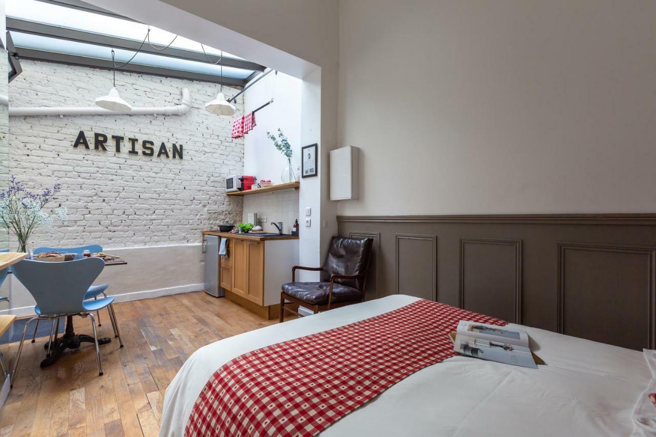 Appartamento Artisan Lofts Near Marais Parigi Esterno foto