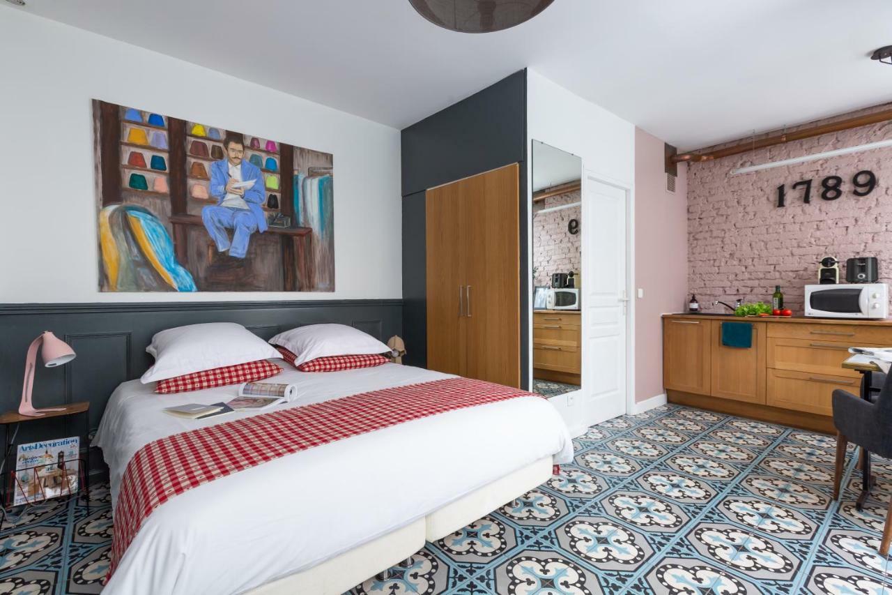 Appartamento Artisan Lofts Near Marais Parigi Esterno foto